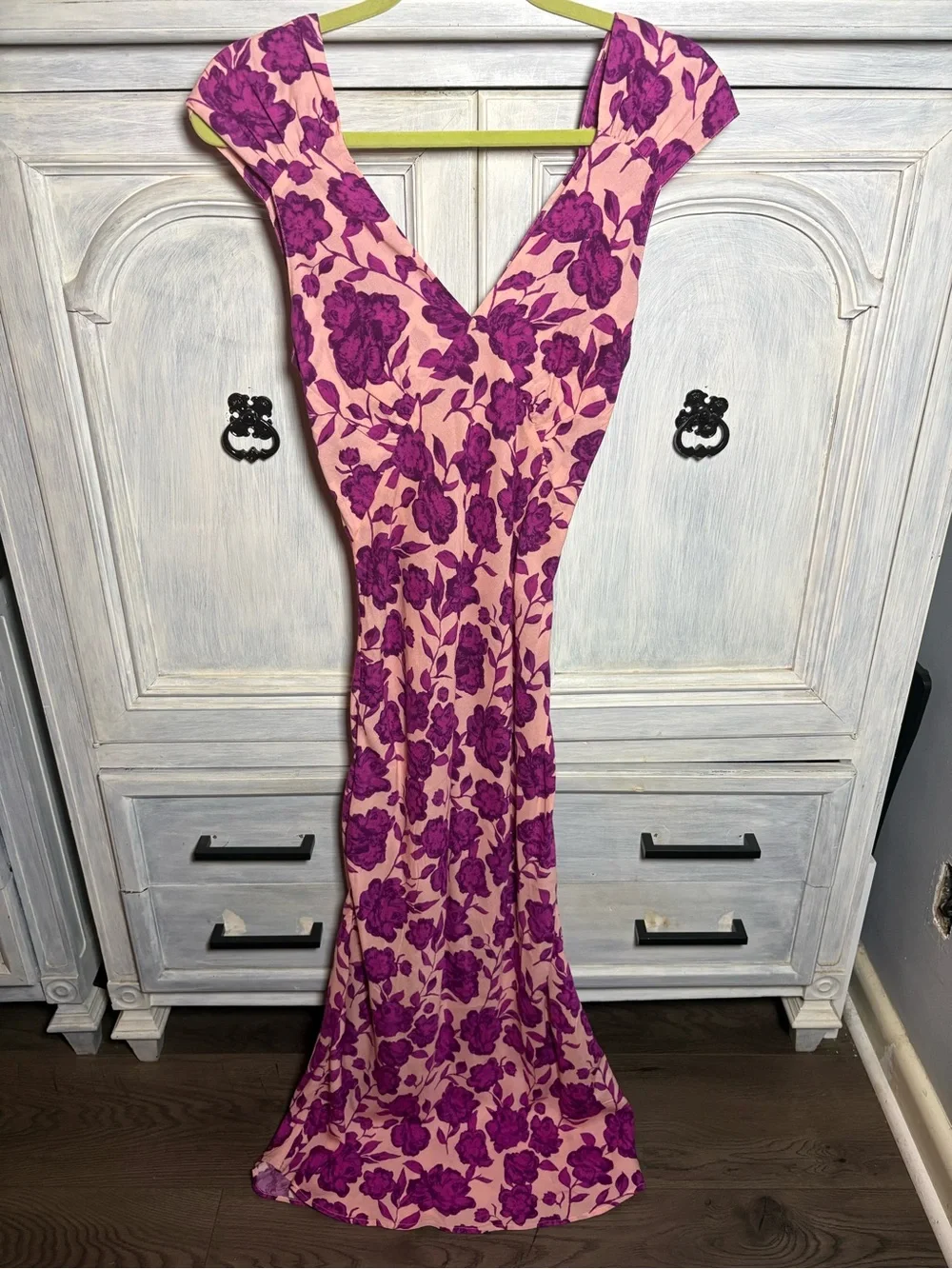 Free People Jen's‎ Pirate Booty Wavecrest Slip Dress Pink Floral Dainty Romantic